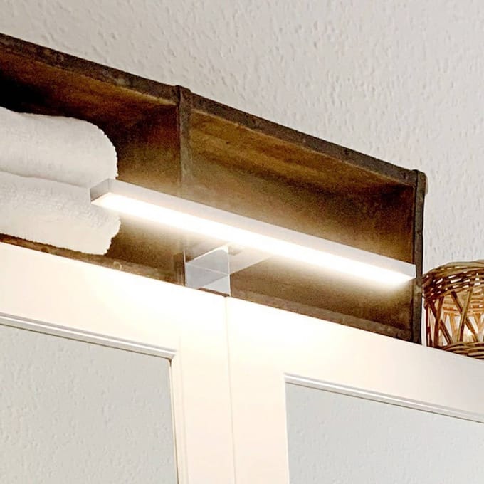 B.K.LICHT - LED Spiegellamp - spiegelverlichting badkamer - neutral wit licht 4.000K - 5W - 550 LM - l: 30cm