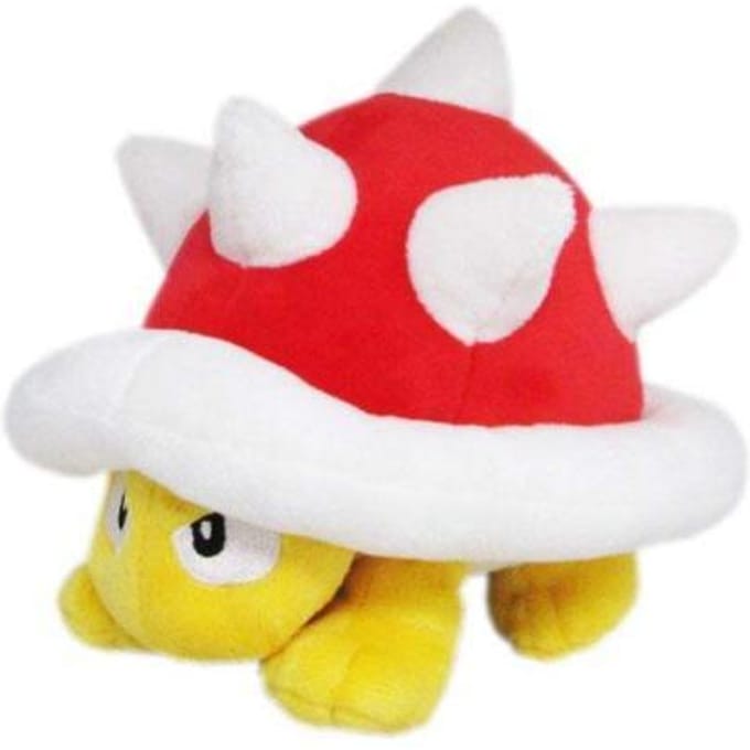 Nintendo Together + Super Mario Bros – Spiny Official Licensed knuffel – 12 cm pluche