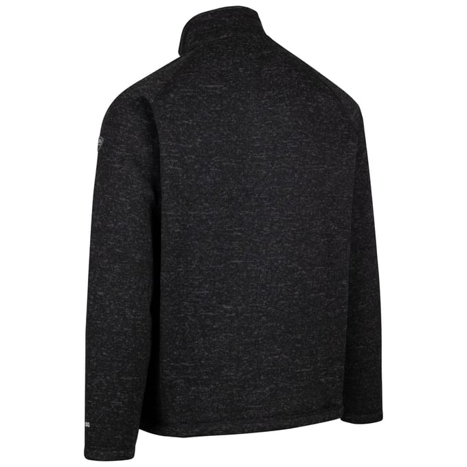 Trespass Heren corsham marl half zip fleece top