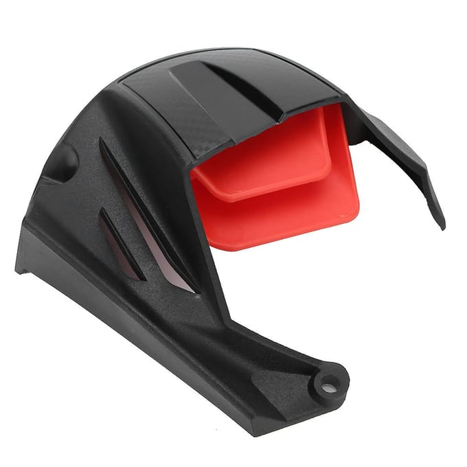 Gemodificeerde Motorfiets Ventilator Beschermkap Decoratie Accessoire Geschikt voor Yamaha BWS R gray