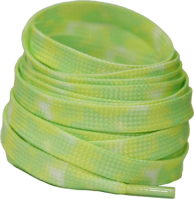 Printveter Tie Dye 8mm Lime Yellow 120cm