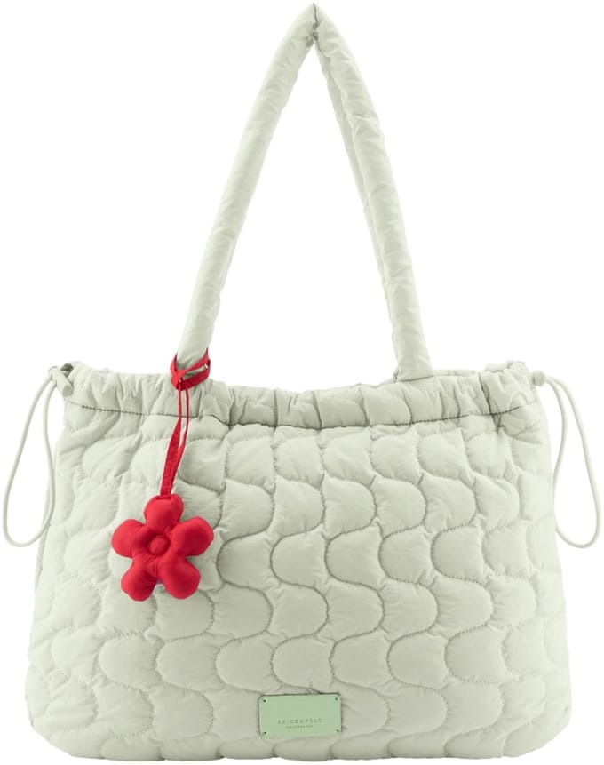 SEIDENFELT MANUFAKTUR shopper Vaala Shopper Jelly Mint mintgroen