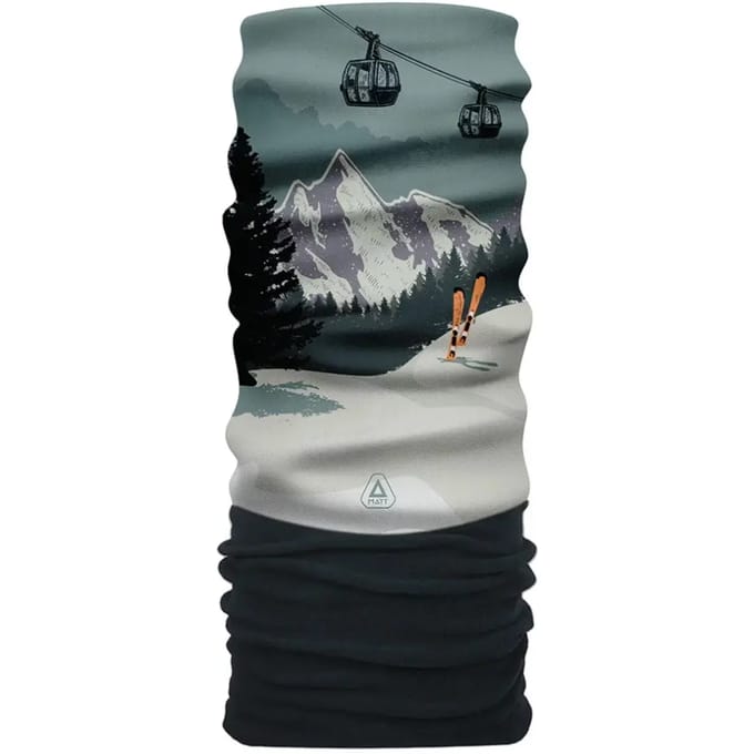 Matt Coolmax Nekwarmer Blauw