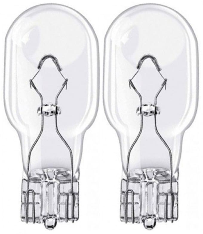 Glow W16W Tuinlamp T15 7W - 12V - Wedge Base - 15x36mm - Warm Wit