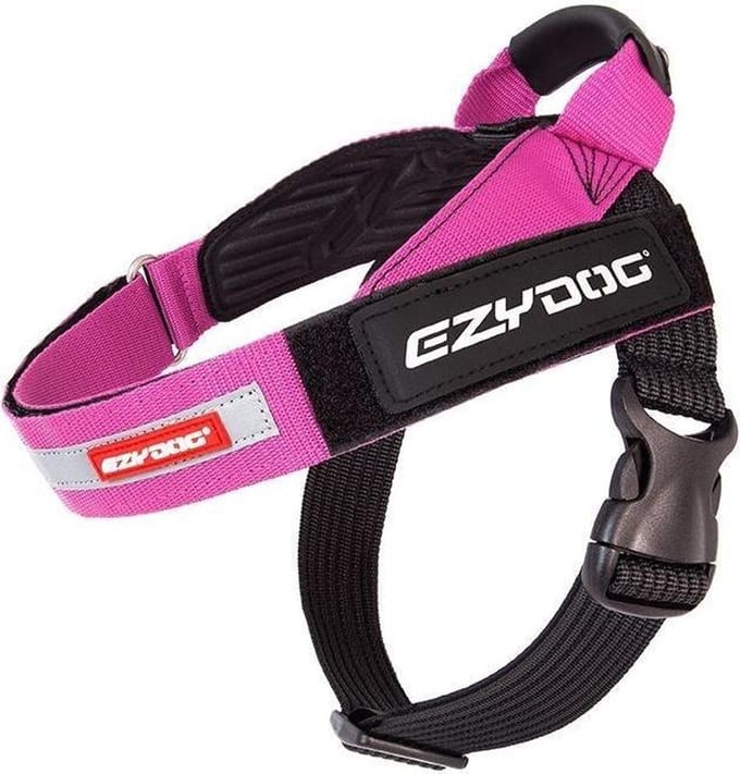 EzyDog Express Reflecterend Hondentuig - Honden Harnas - M - Roze