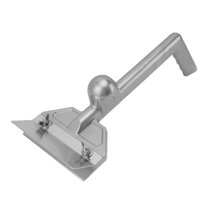 Barbecue Spatel Commerciële Grill Spatel Heavy Duty Hamburger Spatel voor Hotel Restaurant L gray