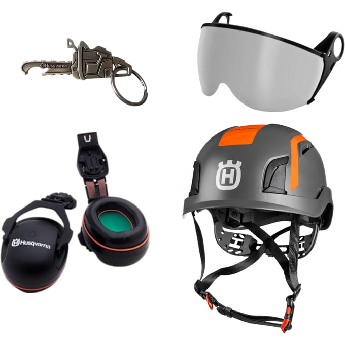 Husqvarna spire vent helm compl. spiegel