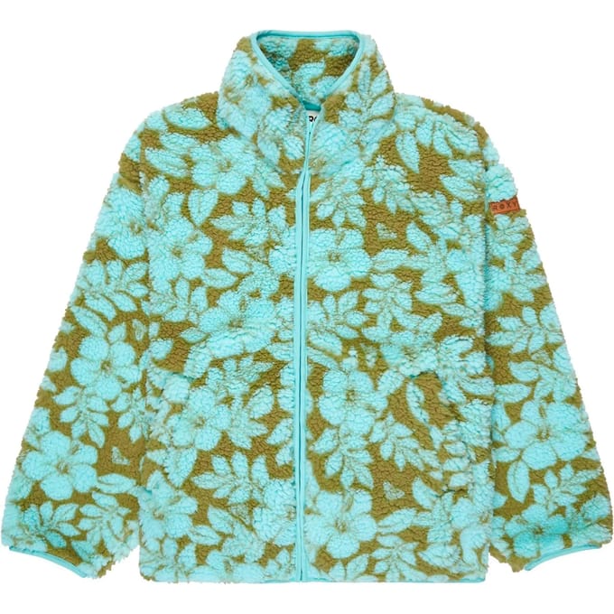 Gemonteerde fleece met capuchon voor meisjes Roxy Like Electricity