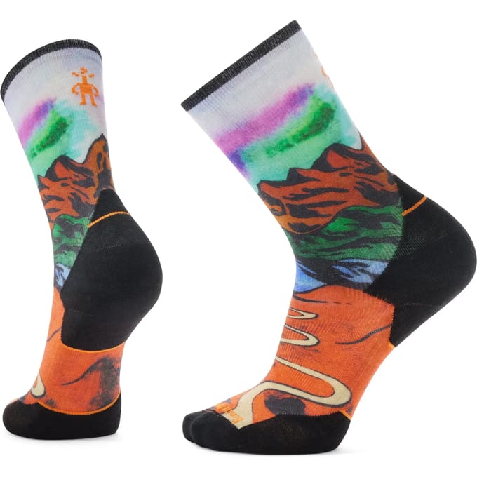 Sokken Smartwool Targeted Cushion Singletrack Print Crew