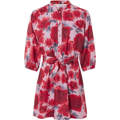 ESMARA Dames jurk (roze/rood, 40)
