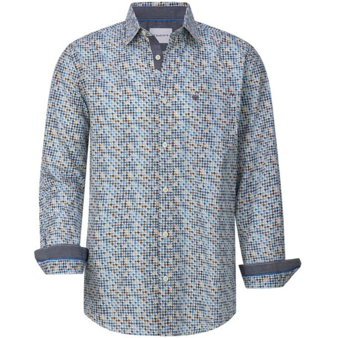 Babista herren Overhemd - 43/44 - lichtblauw - Plus Size
