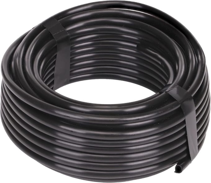 Flexibele Druppelslang voor Buitenplanten - 1/4 Inch Zwart