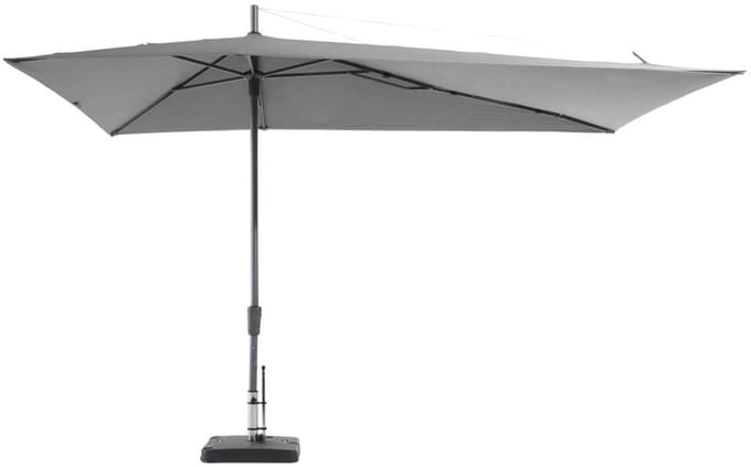 Madison - Parasol Asymmetric Sideways Light Grey - 360x220 - Grijs
