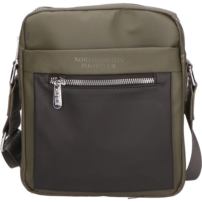 Northampton Polo Club Schoudertas Heren GREEN-BLACK