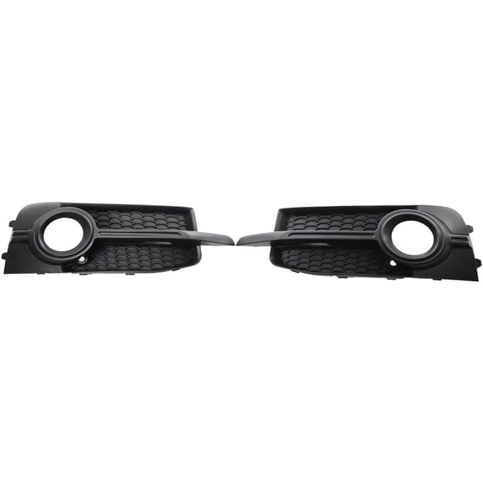 Voorbumper Mistlamp Grill Mistlamp Frames 2st, 8X0807681B/8X0807682B Vervanging Voor A1 zwart