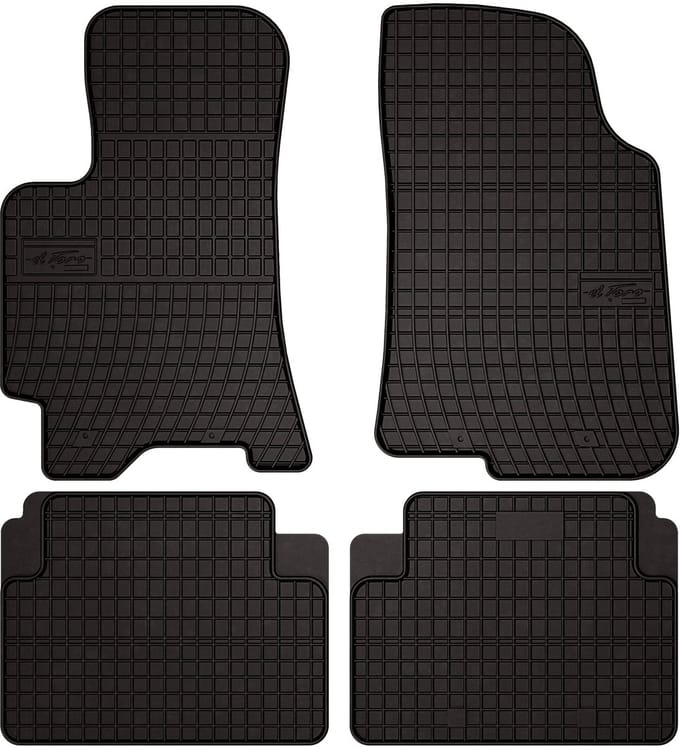 Wielganizator SolidPRO Serie - Rubber Automatten - Zwart - Daewoo Lanos - 1997-2004