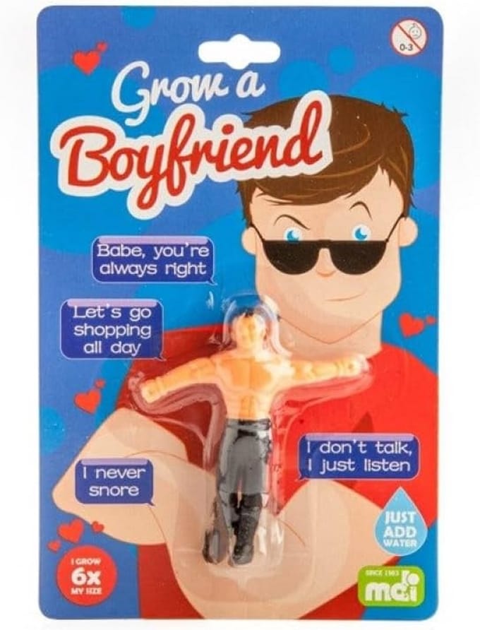 Groeibaar Speelgoed Vriendje - Grappig Cadeau voor Vrouwen