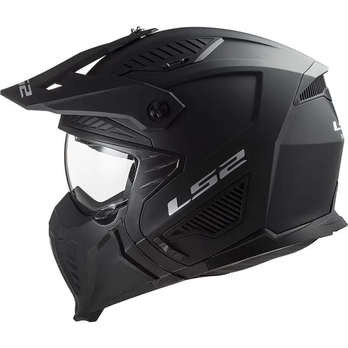 LS2 OF606 Drifter Solid Matt Black 06 Multi Helm - Helm