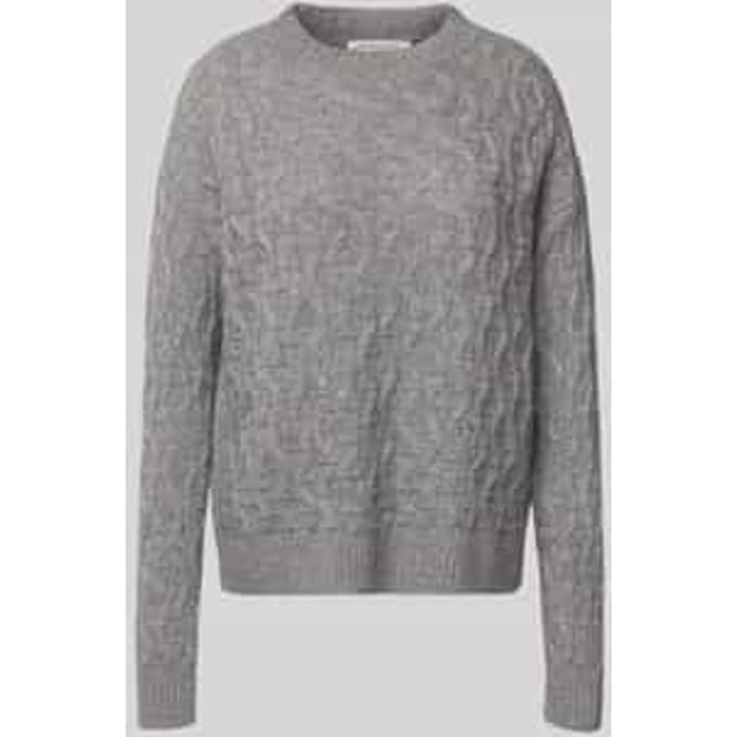 Gebreide pullover van kasjmier met ronde hals