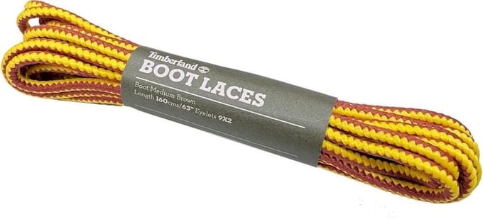 Originele Timberland veters Geel/Bruin 63''- 160cm