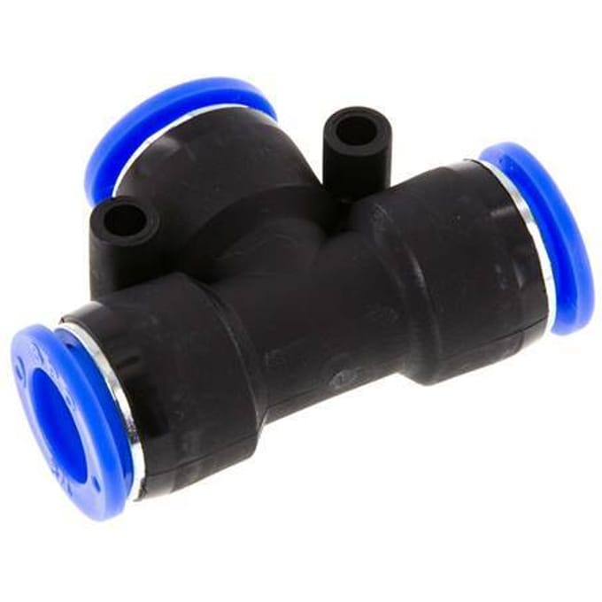 1/2'' T-koppeling PBT Insteekfitting NBR