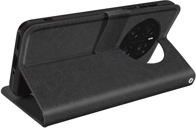 Mayaxess, Portemonnee met riem voor Honor Magic 7 Pro, Zwart