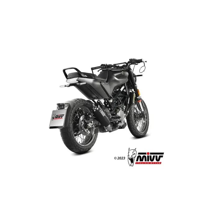 Silencer motorfiets staal Mivv HR-1 Husqvarna