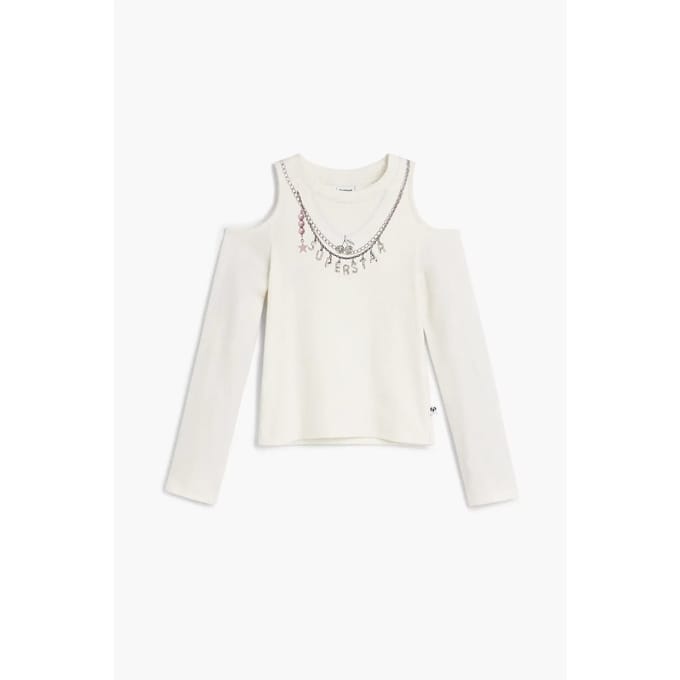 Meisjes-T-shirt met lange mouwen Desigual Superstar