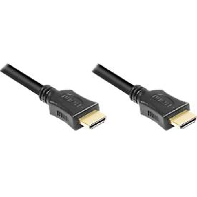 Aansluitkabel HDMI 2 m, stekker verguld,