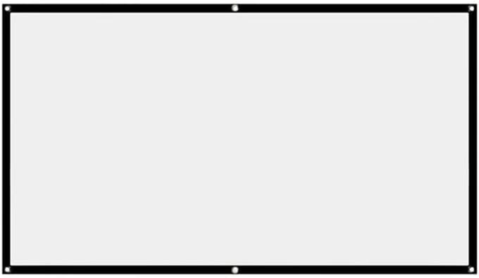 Projectorscherm - Projectiedoek Reflecterend - Thuisbioscoop Creëren - 4K Projectie Ondersteuning - 120 inch - Wit