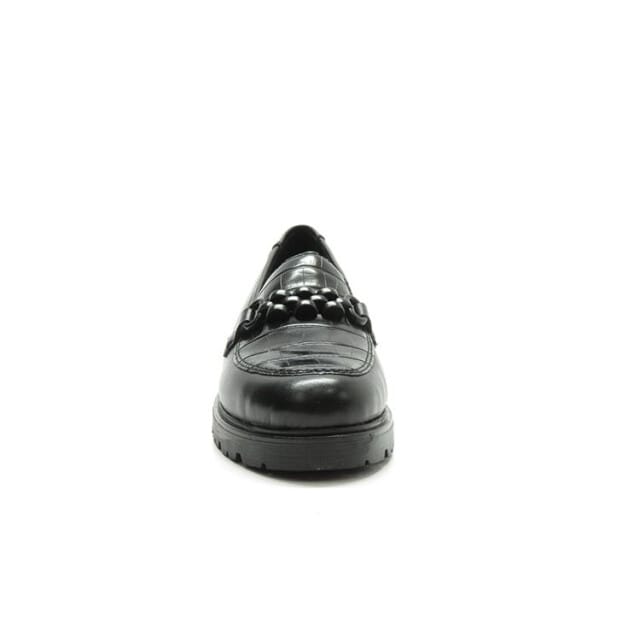 Mocassin van Croc-leer