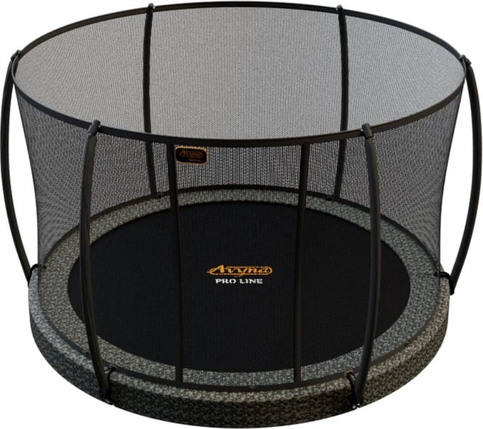 Avyna Pro-Line InGround trampoline 08 ø245 cm + Royal Class Veiligheidsnet – Camouflage