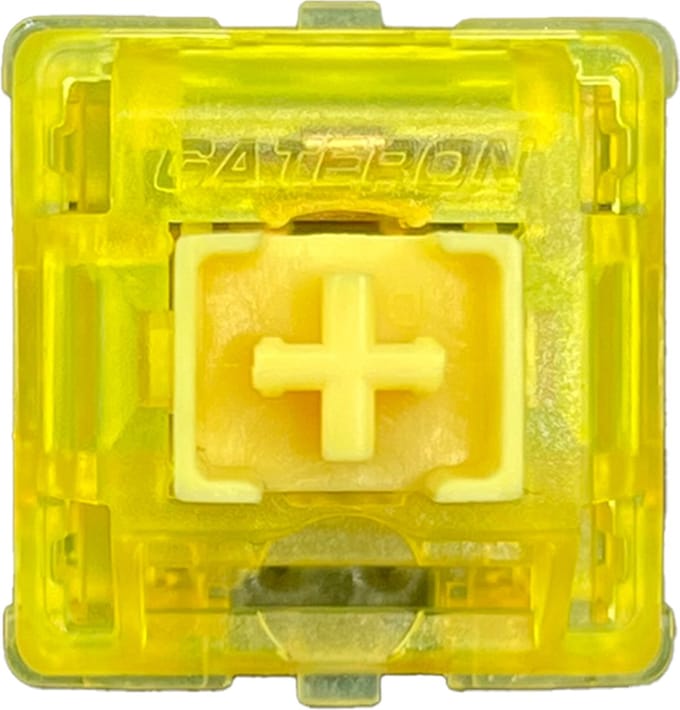Gateron Ink V2 Yellow Mechanische Switches - Linear - 30 stuks