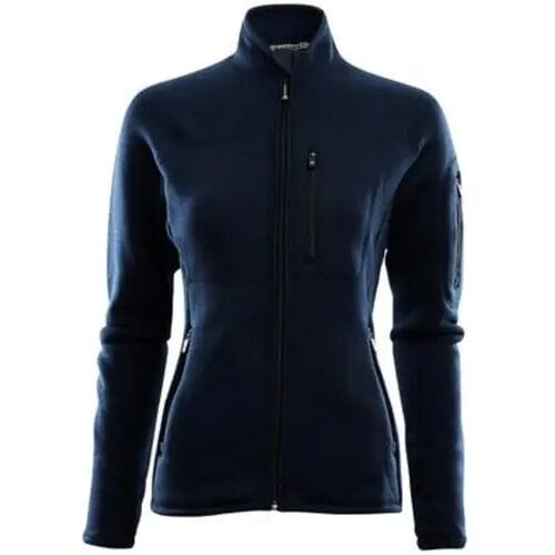 Aclima FleeceWool Jacket Women¨s (Maat - S, Kleur - Navy Blazer)