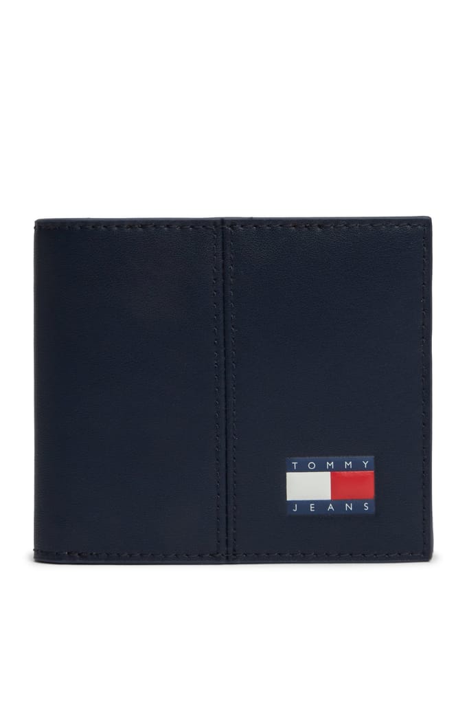 Tommy Hilfiger Heritage Leather Wallet Dark Night Navy Größe: OS | Outlet | Herren | Schwarz