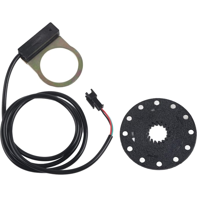 Elektrische fietspedaal 12 magneten E-bike PAS-systeemassistent Sensor Snelheidssensor gray