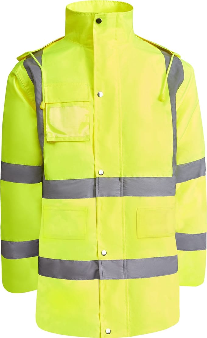 Roly Jacket Merak RY9320 - Fluor Yellow 221 - M