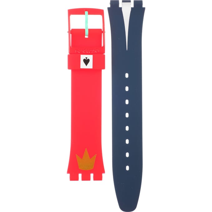 Swatch Plastic - Originals Medium (34mm) /Access/Solar/Musicall/Stop - G/SK/SL/SR/SS/SO28 AGR165 GR165 Wonder Queen Horlogeband