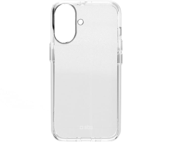 SBS Extreme Active Serie - Hoesje voor mobiele telefoon - iPhone 16 - D3O Bescherming - Transparant