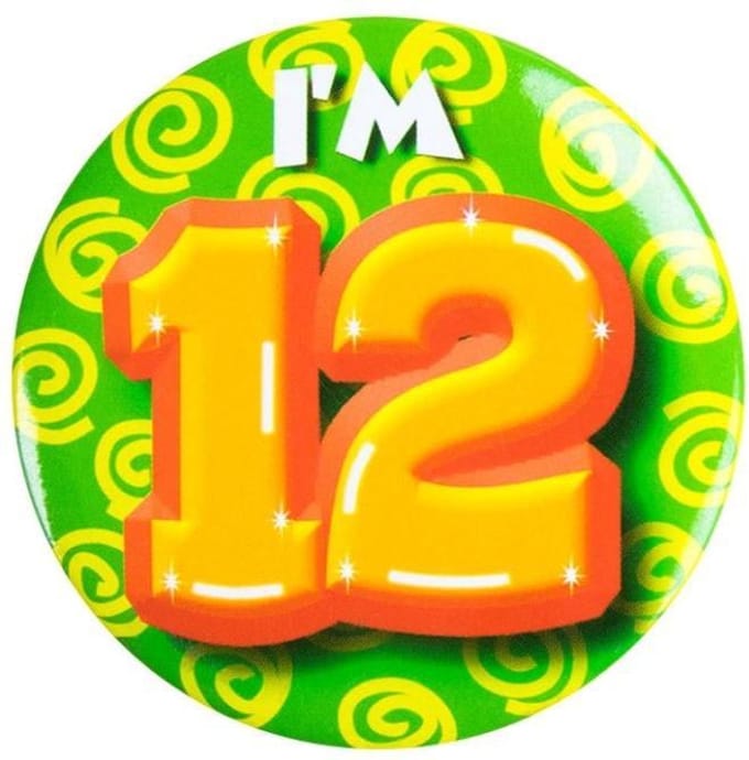 Button Klein | Leeftijd: 12 jaar | Diameter: 5,5cm