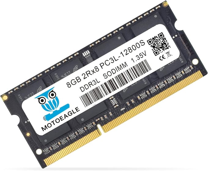 Laptop Geheugenmodule - RAM Uitbreiding - Notebook Prestaties - 1600MHz Snelheid - 8GB Capaciteit