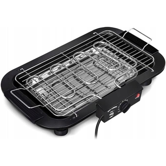 Elektrische Tafelgrill - BBQ - 2000W - Barbecue - Zwart