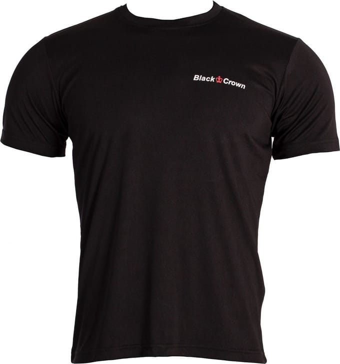 T-shirt Black Crown Inca