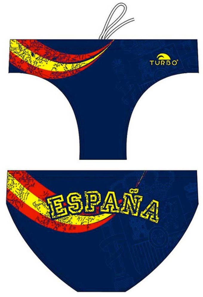 Turbo Spain 2012 Zwemslip Blauw 5XL Man