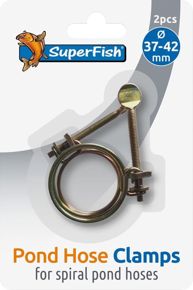 Superfish Spiraalslangklem 2 stuks - Filters - 37-42 Mm