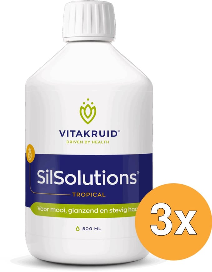 3x Vitakruid Silsolutions 500 - Tropical (500 ml)