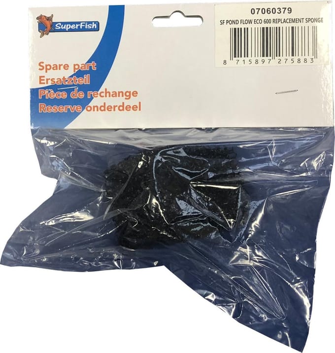 Superfish Vervangspons Pond Flow Eco 1000 - Filters - Blauw Wit