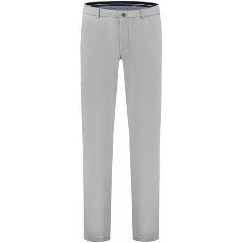 Com4 Broek Micro Pattern Modern Chino Collection Medium Grey / male