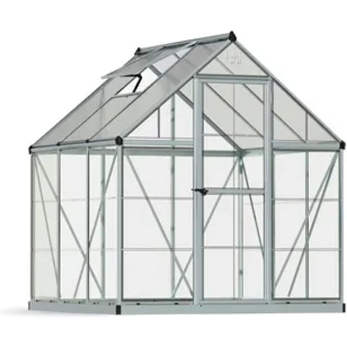 Canopia Tuinkas Hybrid 6x6 - Hybride - Zilver - 186x185x208cm
