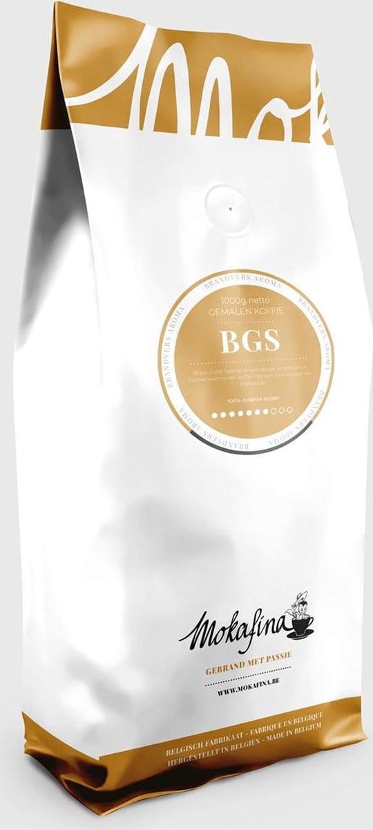 Mokafina Dessert gemalen koffie 1kg